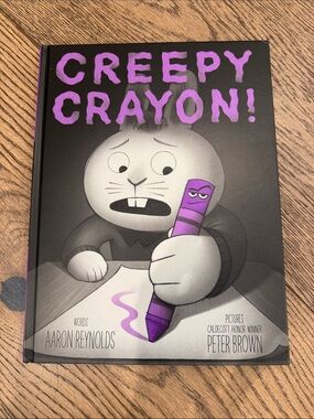 Creepy Crayon! Picture Book - Purple Accents